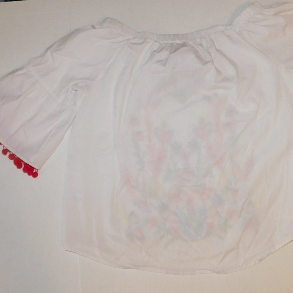 Womens Shirt Size Small Birds Flowers - Picture 6 of 7